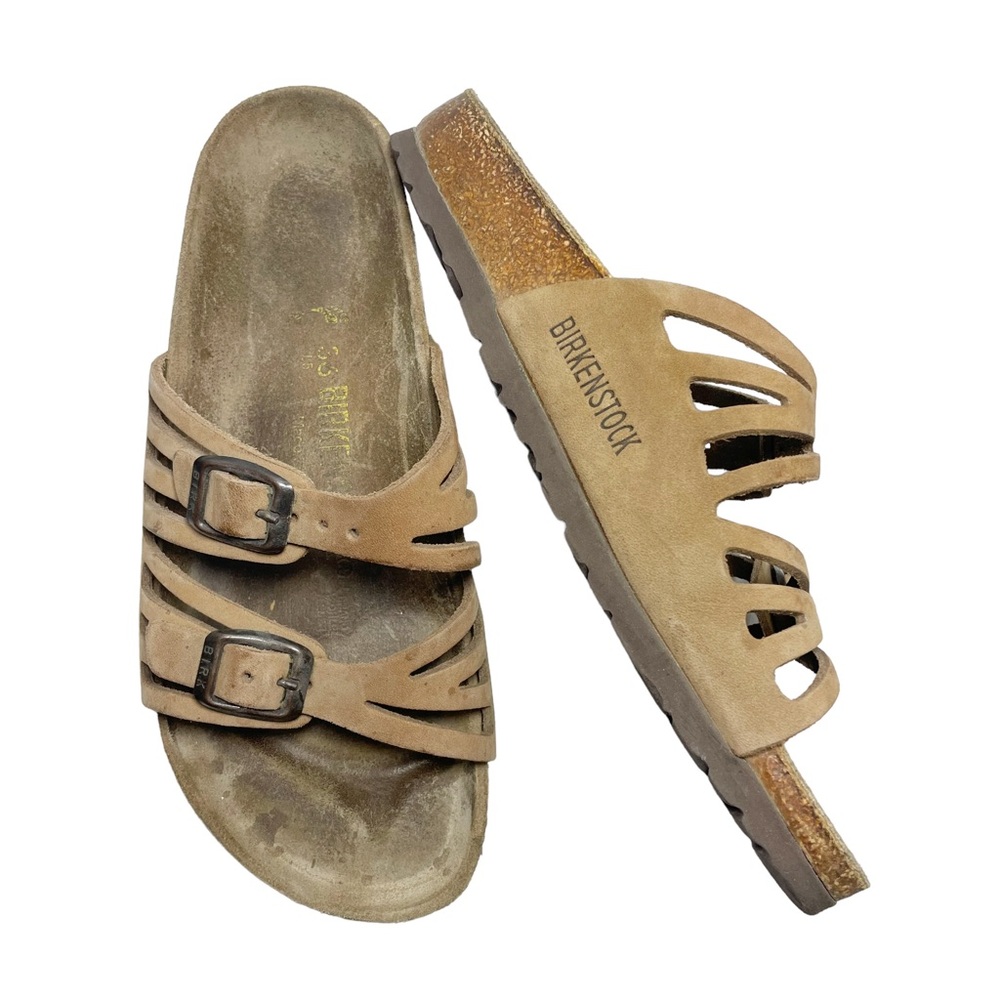 Birkenstock Granada Tobacco Leather Soft Footbed